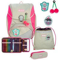 Scout Alpha Schulranzen-Set 4-tlg. Pink Cherry