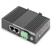 Digitus PoE+ Injektor 802.3 af/at 60W Ausgangsleistung Hutschiene und