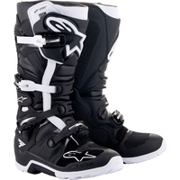 Alpinestars Tech 7 Enduro Drystar Stiefel wasserdicht - Schwarz/Weiß