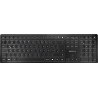 Cherry KW 9100 Slim schwarz, USB/Bluetooth, DE (JK-9100DE-2)