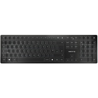 Cherry KW 9100 SLIM schwarz, USB/Bluetooth, UK (JK-9100GB-2)