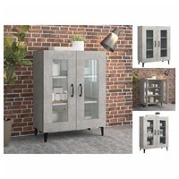 VidaXL Sideboard Betongrau 69,5x34x90 cm Holzwerkstoff