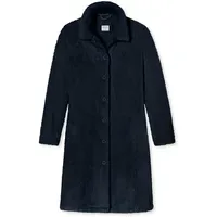 SCHIESSER Bademantel Teddy Fleece Blau XL