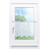 Lysel Scheibengardine Lysel - Blattranken #1W (BxH) 47,1cm x