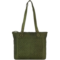 GREENLAND Nature Femi & Nine Schultertasche Leder 35 cm