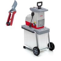 Ikra mogatec IKRA Elektro Gartenhäcksler Walzenhäcksler ILH 2800, leise