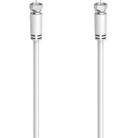 Hama SAT-Anschlusskabel F-Stecker - F-Stecker 10,0 m Weiß