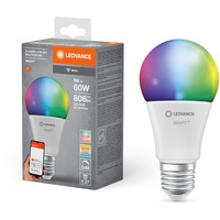 LEDVANCE SMART+ WiFi Classic E27 Dimmbar, Lichtfarbe änderbar (2700-6500K),