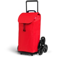 Gimi Tris Einkaufstrolley, wasserabweisende Tasche, 3-Rollen-System, Eco Verpackung, klappbares