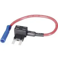 TRU Components Flachsicherungsadapter Flachsicherung Mini 15 A 1.5 mm2