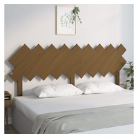 VidaXL Bett-Kopfteil Honigbraun 178x3x80,5 cm Massivholz Kiefer
