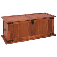 VidaXL Aufbewahrungstruhe 90 x 45 x 40 cm Akazien-Massivholz