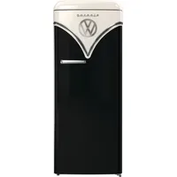 Gorenje OBRB615DBK Retro-Kühlschrank (247 l, 1525 mm hoch, Schwarz)