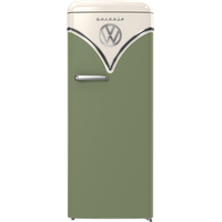 Gorenje OBRB615DOL Retro-Kühlschrank (247 l, 1525 mm hoch, Olive)