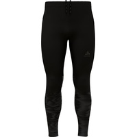 Odlo Zeroweight Warm Reflective Leggings - Black - 2XL