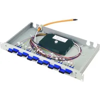 Telegärtner 19" 1HE LWL Spleissbox H02030B90000 Basis eco 12xST-KPL+12xST