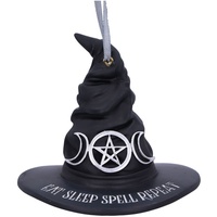 Nemesis Now Eat Sleep Spell Repeat Hexenhut Hängeornament 9