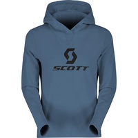 Scott Pullover Hoodie Mid Metal Blue L