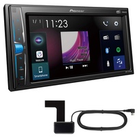 PIONEER DMH-A3300DABAN inkl. DAB Antenne 2-DIN-Multimedia Player, 6,2-Zoll ClearType-Touchscreen,