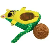 Kong Wrangler AvoCATo 7,5 cm Grün