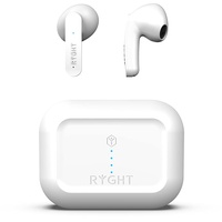 Ryght MINO In Ear Headset Bluetooth® Stereo Weiß Mikrofon-Rauschunterdrückung