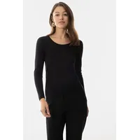 MEY Tagwäsche Serie Exquisite Damen Shirt 1/1 Arm Schwarz