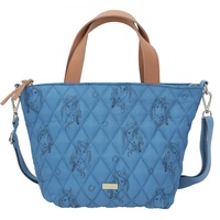 DEPESCHE Mini Shopper Miss Melody Blue Quilt 60- Blau