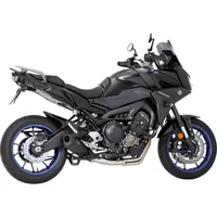 Shark Auspuff Shark exhaust DSX-10 Edelstahl beschichtet schwarz-matt, schwarz