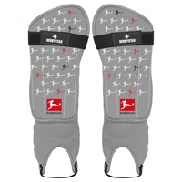 Derbystar Bundesliga Protect Schienbeinschoner Uni grau schwarz rot L