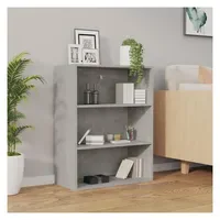 VidaXL Hängeschrank Betongrau 69,5x32,5x90 cm