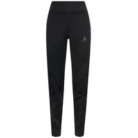Odlo Damen, Tights Zeroweight Warm Reflective (M), Schwarz, M