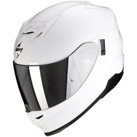 Scorpion EXO-520 Evo Air Solid Integralhelm - White -