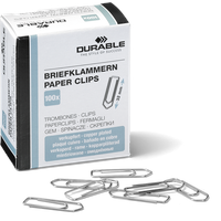 Durable Briefklammern 32mm verkupfert, 100 Stück