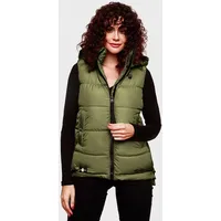 Marikoo Damen warme Winter Steppwese mit Kapuze Zarinaa Moss