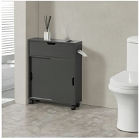 [en.casa] Badezimmerschrank Kempele Nischenschrank 67x52x17 cm