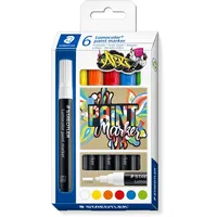 Staedtler Lumocolor paint marker 6er Etui