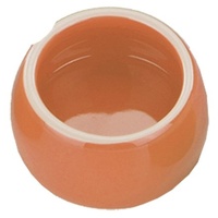 Nobby Keramik Futtertrog, orange 125 ml, 1 Stück