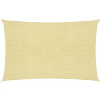 VidaXL Sonnensegel 160 g/m2 Beige 3,5x5 m HDPE