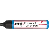 Kreul PicTixx Pluster & LinerPen blau 29 ml Verzierfarbe
