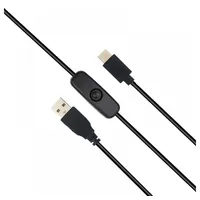 BerryBase USB DC-Kabel mit Schalter A Stecker - USB