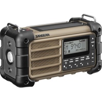 Sangean MMR-99 Outdoorradio UKW Notfallradio, Bluetooth® Solarpanel, spritzwassergeschützt, staubdi