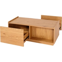 MCW Couchtisch MCW-J78, Wohnzimmertisch Beistelltisch Sofatisch, Schublade, MDF 110x50x40cm