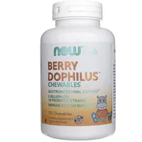 NOW Foods BerryDophilus Kids 120 Lutschtabletten