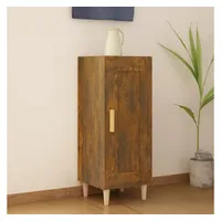 VidaXL Sideboard Räuchereiche 34,5x34x90 cm Holzwerkstoff