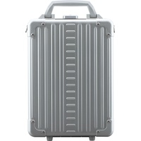 Aleon Aluminum Vertical Aktenkoffer 25 cm Laptopfach silberfarben