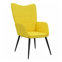 VidaXL Relaxsessel Senfgelb Stoff