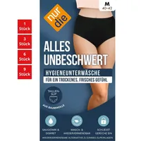 NUR DIE Hygienewäsche Alles Unbeschwert Taillenslip - schwarz Größe