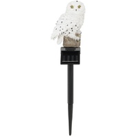 Hi Haushalt International HI HI Solar-LED-Gartenlampe in Weiß