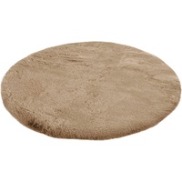 Kayoom Badematte Rabbit Beige Ø 100 cm