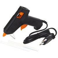 EASYWORK Mini Heißklebepistole mit 7mm Klebesticks Klebepistole Bastelkleber